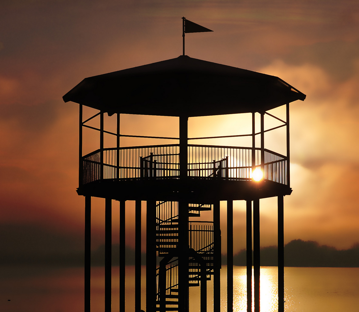 Aussichtsturm am Salzgittersee