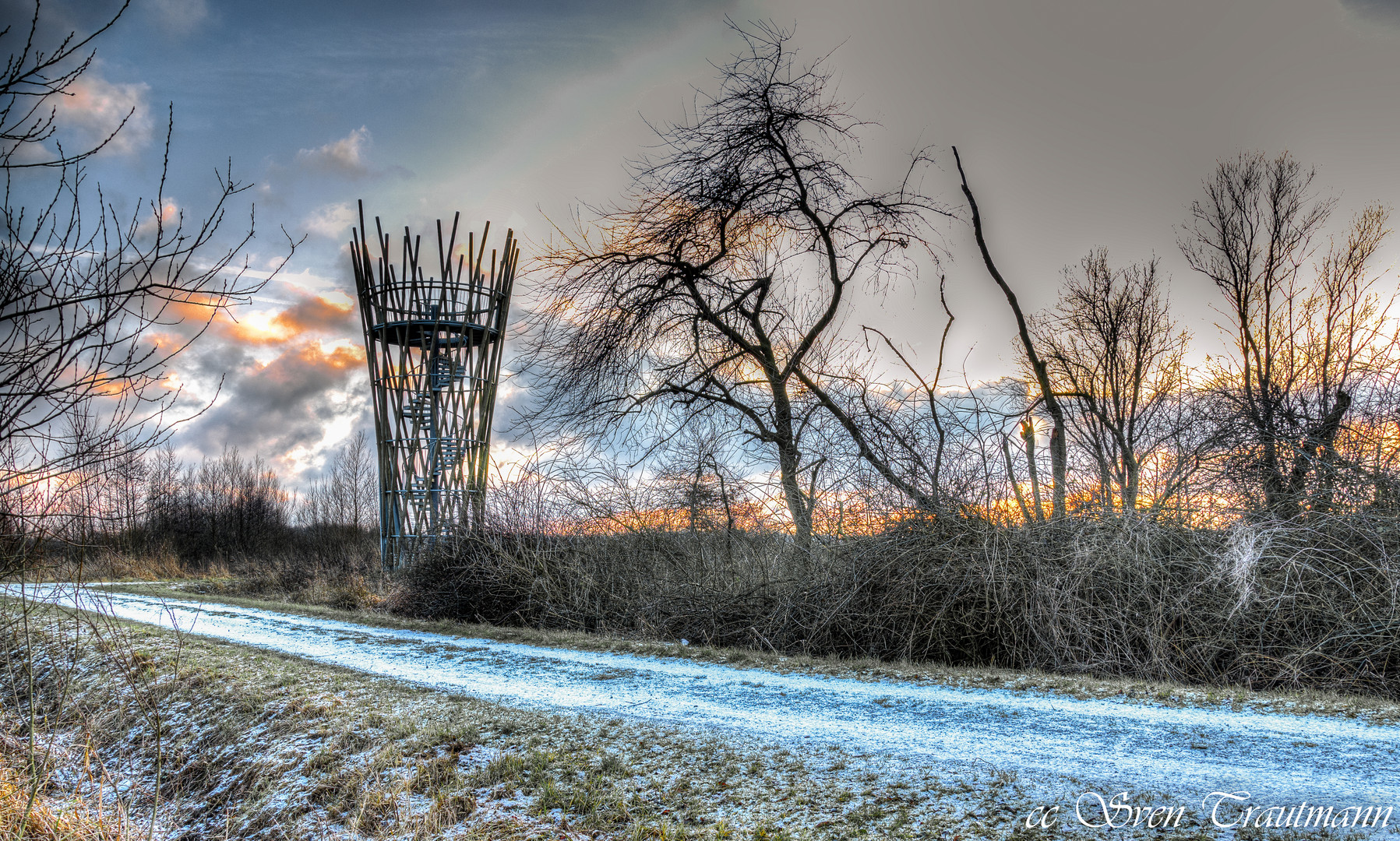 Aussichtsturm an der Hamme