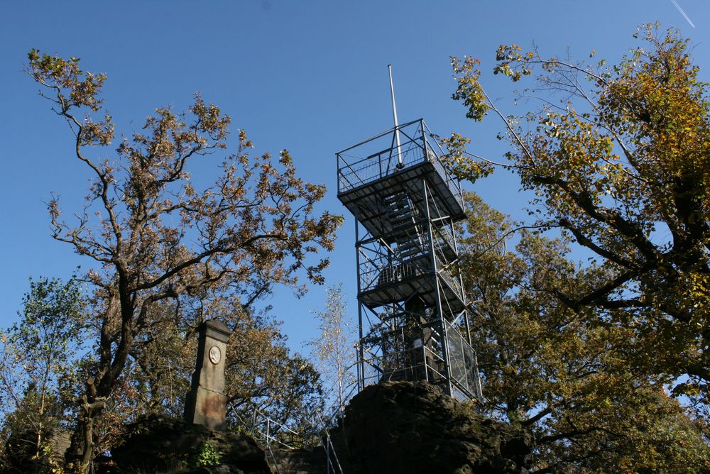 Aussichtsturm auf dem Keulenberg bei Oberlichtenau