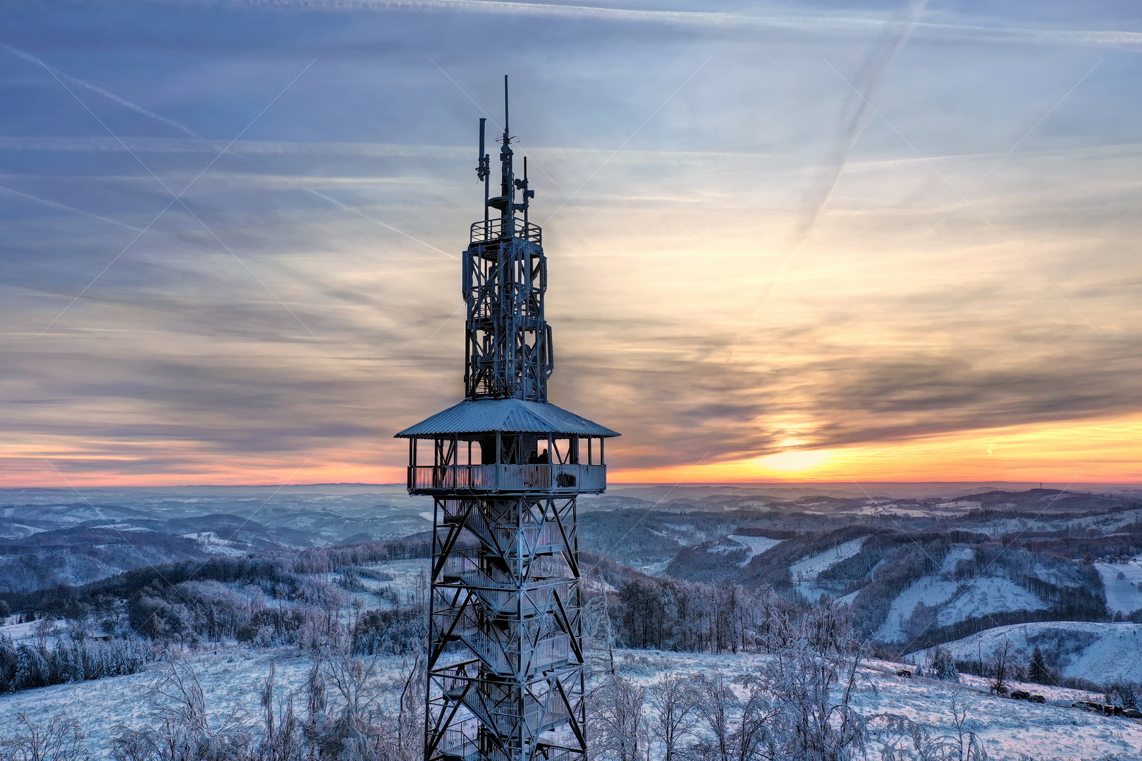 Aussichtsturm auf dem Unnenberg 