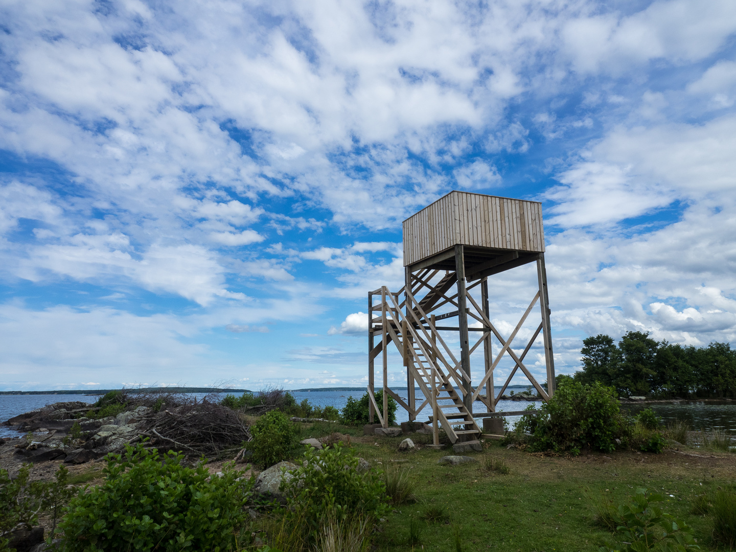 Aussichtsturm bei Mariestad