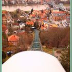 Aussichtsturm obere Station der Schwebebahn, Ansicht Loschwitz b. Dresden 2024-02-26 440 ©