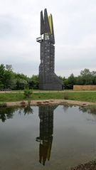 Aussichtsturm -Regionalpark Weilbacher Kiesgruben