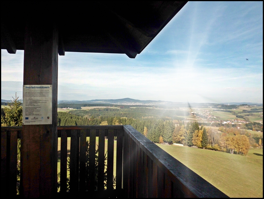 Aussichtswarte Sterngartlblick Haibach