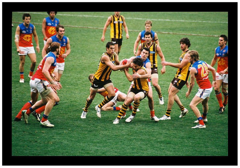 Aussie Rules football...