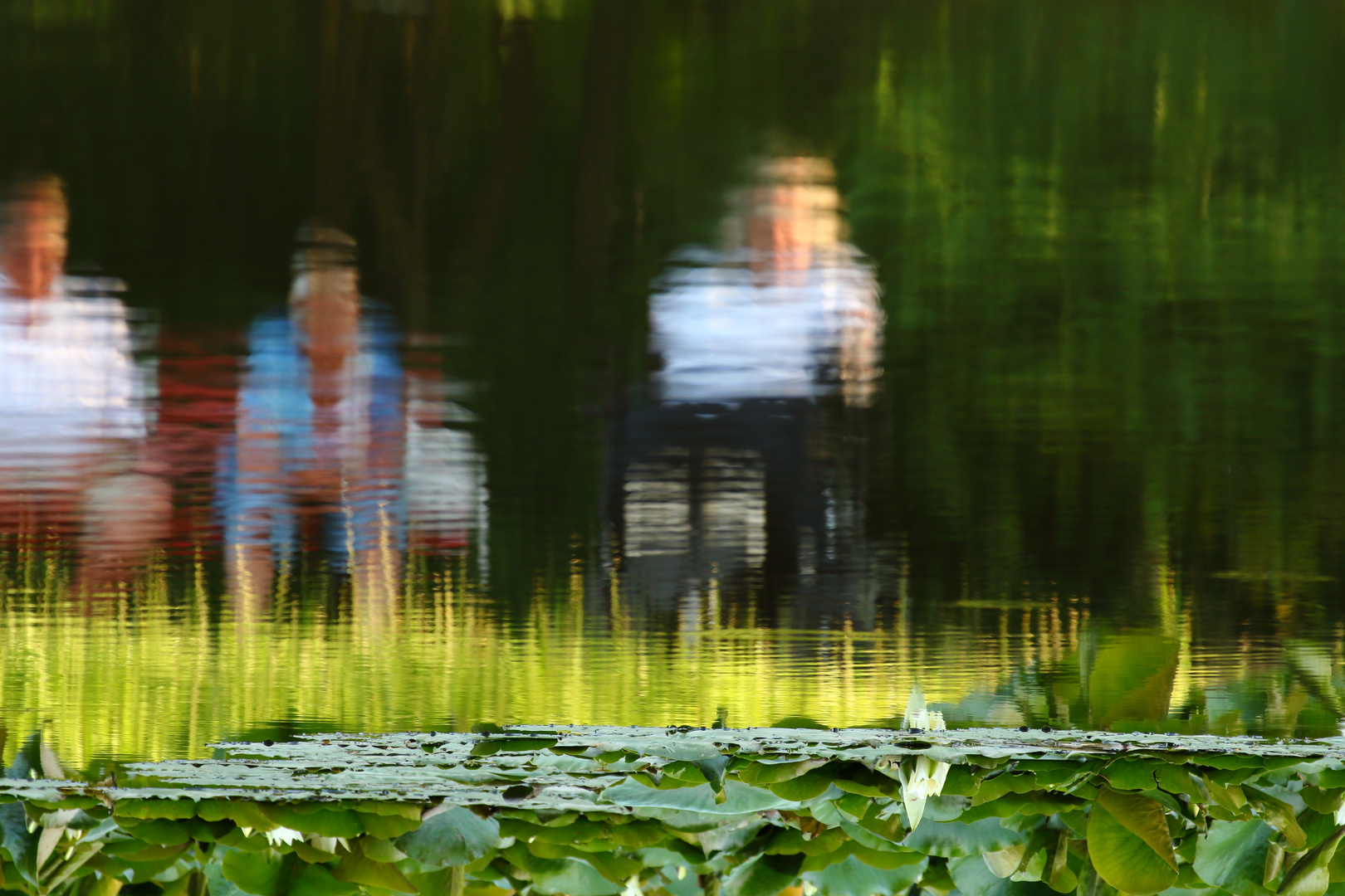 Ausspannen am Teich