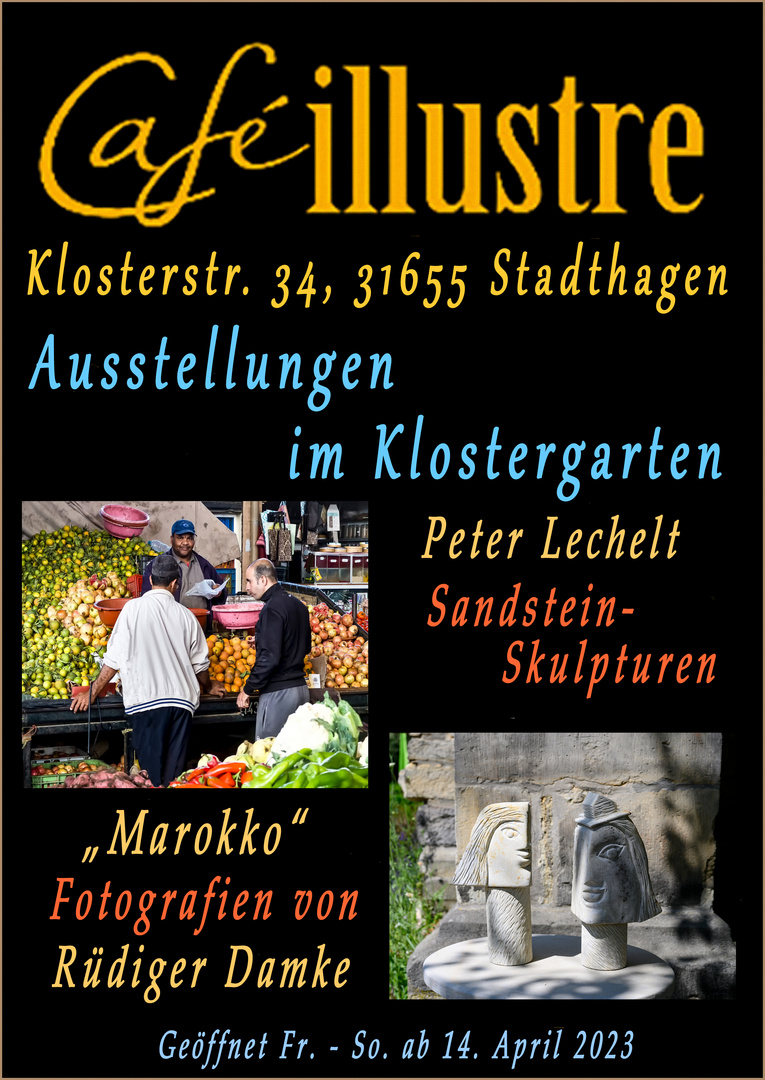 Ausstellung "Marokko" Klostergarten, Stadthagen 