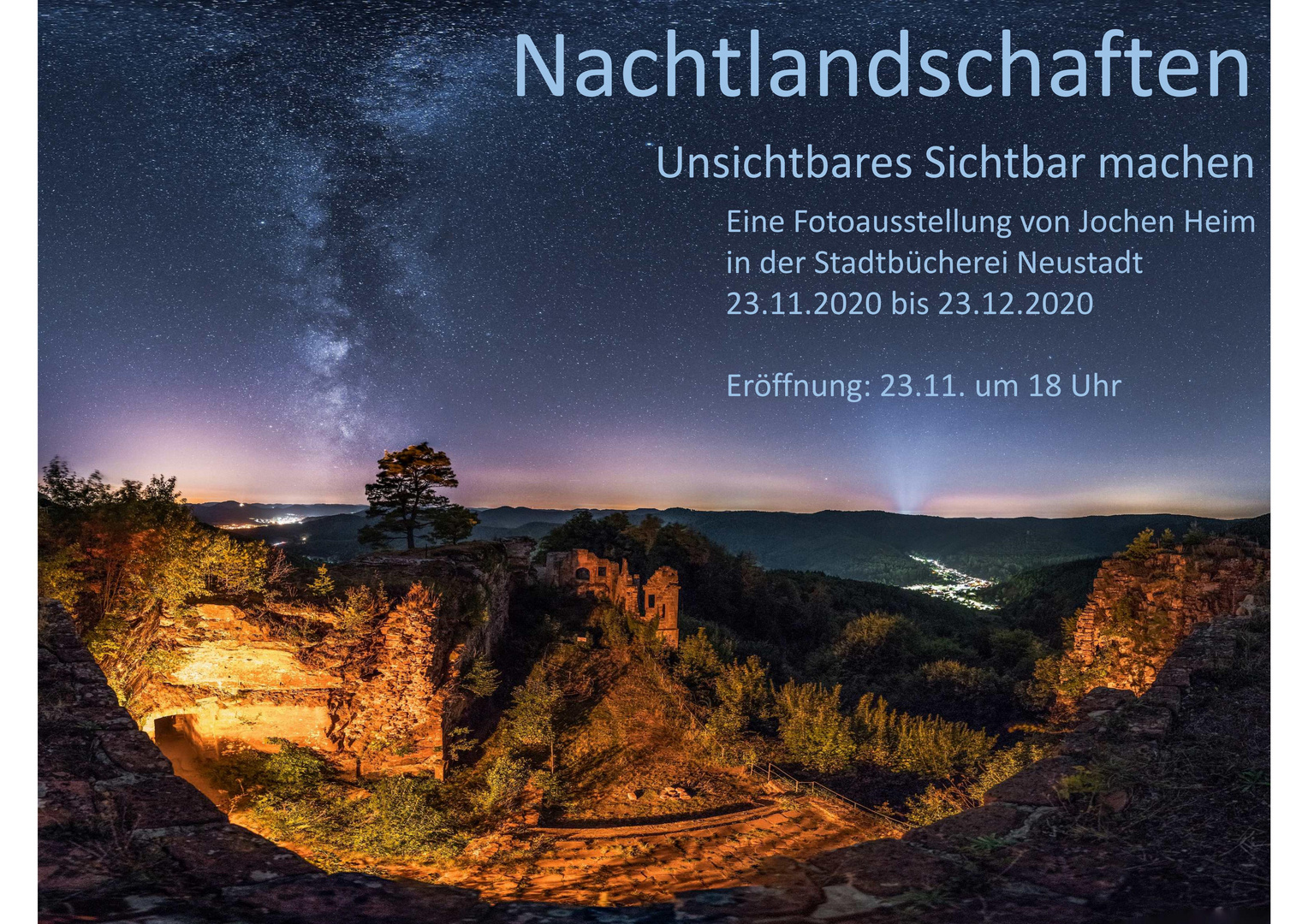 Ausstellung - Nachtlandschaften