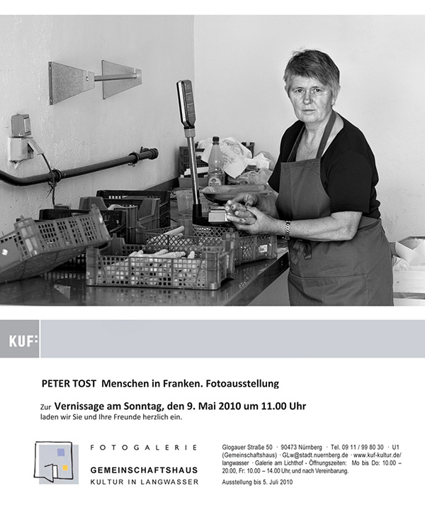 Ausstellung Peter Tost- Menschen in Franken 2010
