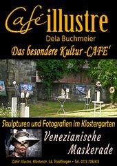 Ausstellung "Venezianische Maskerade" im Klostergarten, Stadthagen