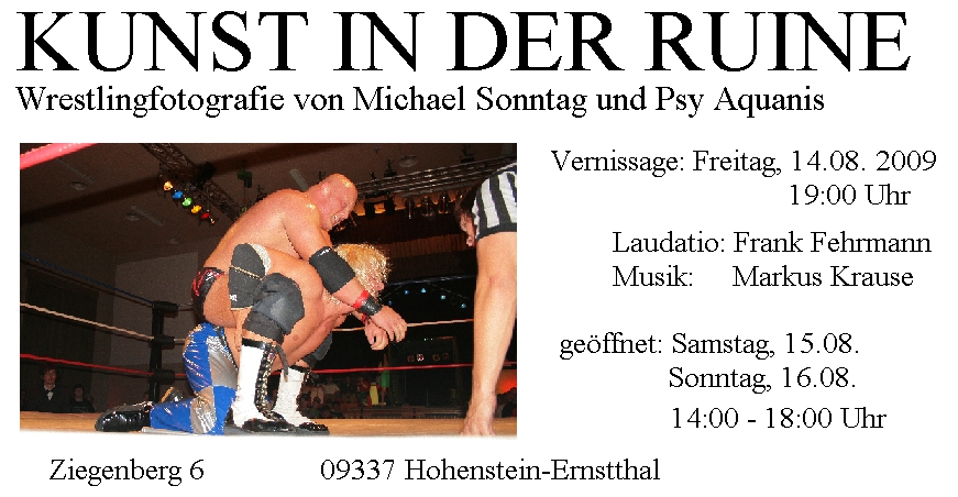 Ausstellung Wrestlingfotografie