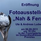 Ausstellungseröffnung "Nah & Fern" von Ute & Andreas Ludwig