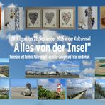 Ausstellungsplakat "Alles von der Insel"