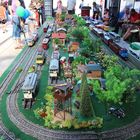 Ausstellungsplatte Modelbahnen