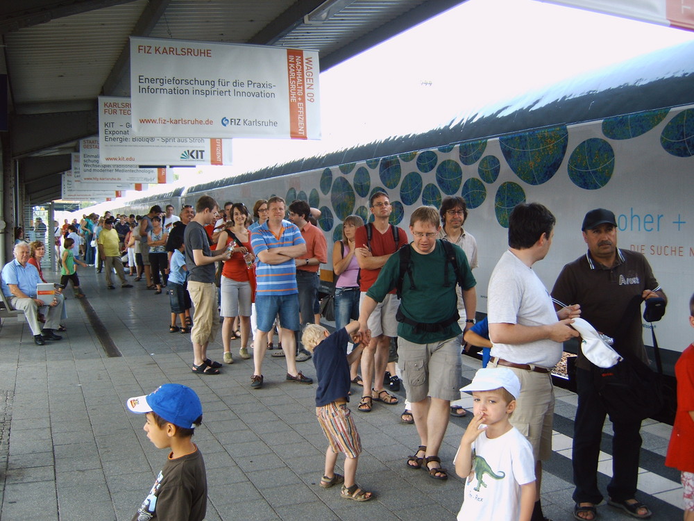 Ausstellungszug der Max-Planck-Gesellschaft