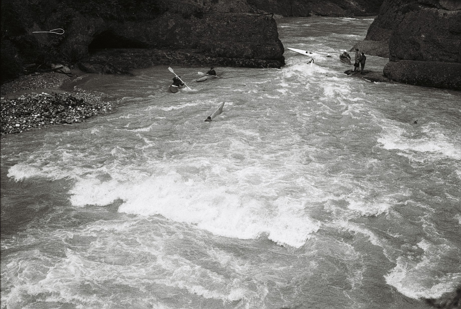 Ausstieg im nächsten Kehrwasser