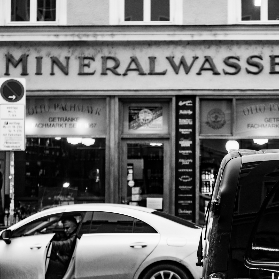 Ausstieg zum Mineralwasser...