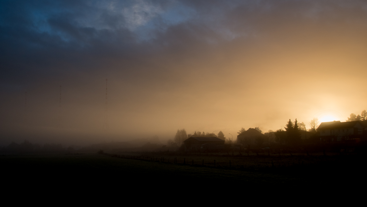 Ausströmendes Licht