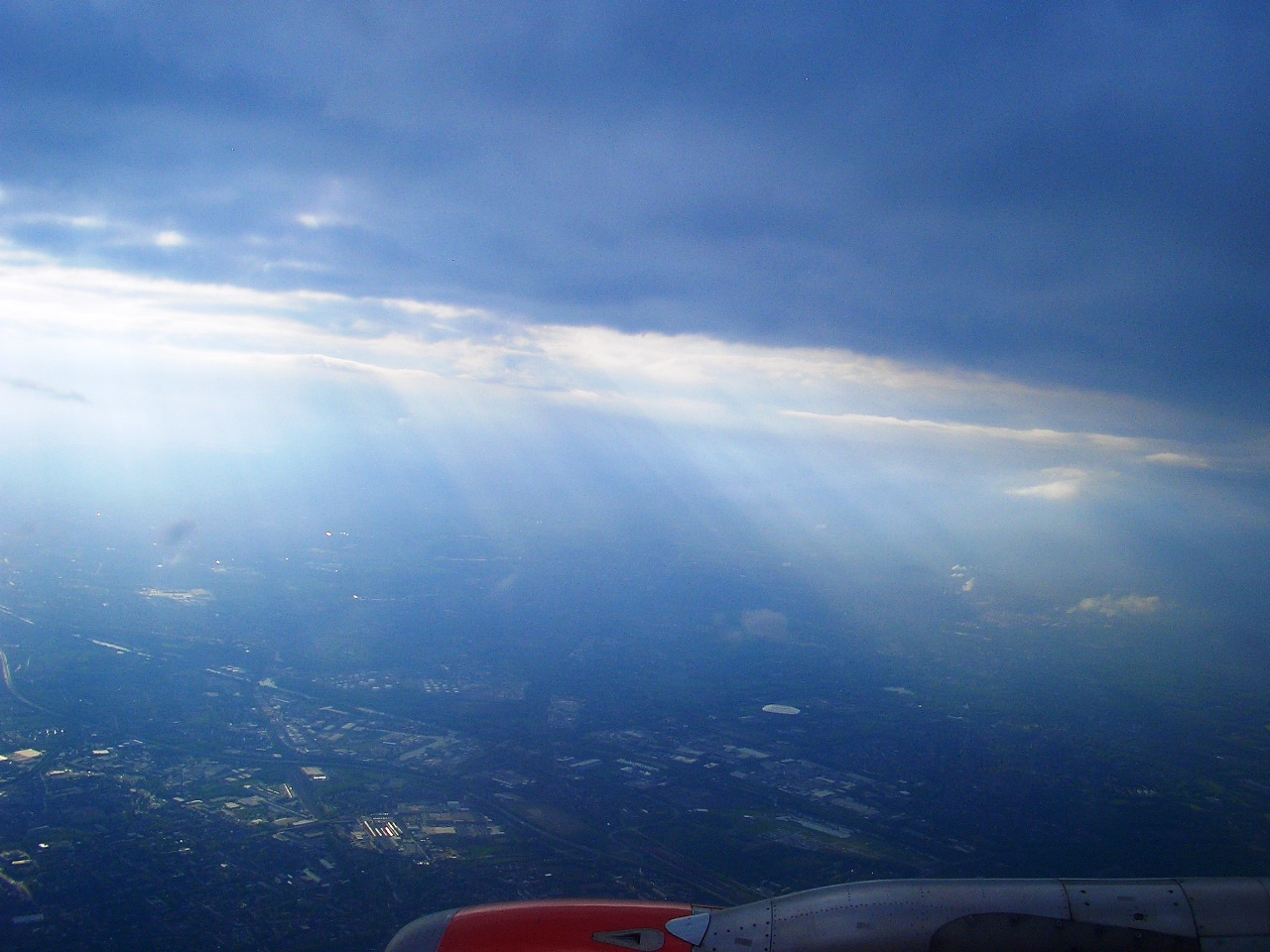 ... Austauchen aus der Wolke