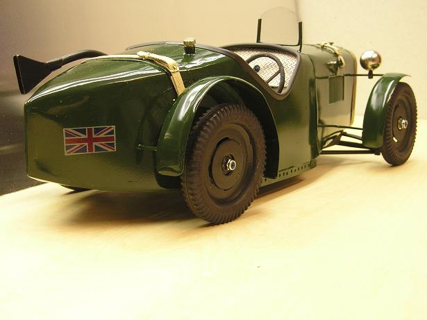 Austin 7 Ulster hand built scale 1:8