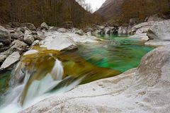 Austoben an der Verzasca