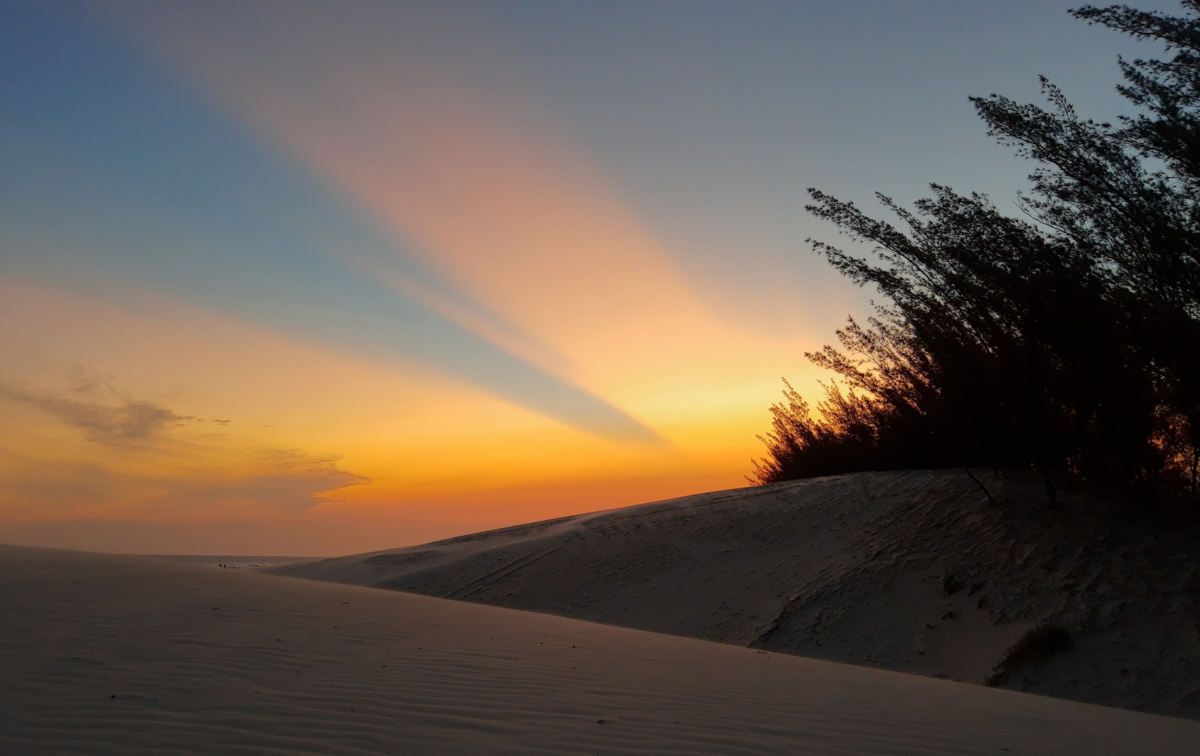 Austral sunset - Entardecer austral  