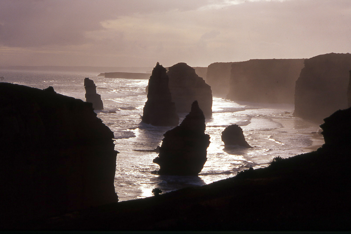 AUSTRALIA Ocean road Tramonto