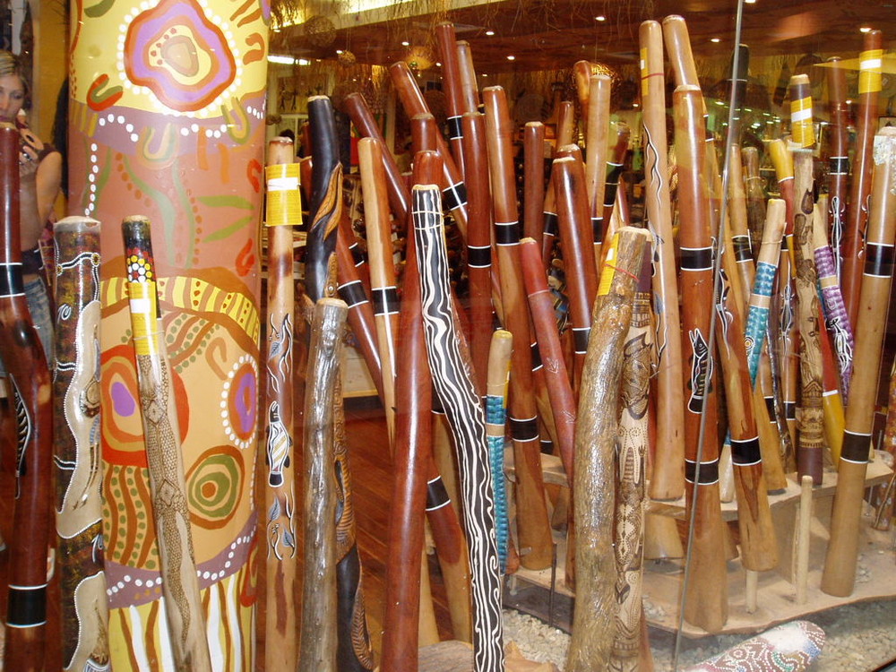 Australia, Sydney, Didgeridoo Shop