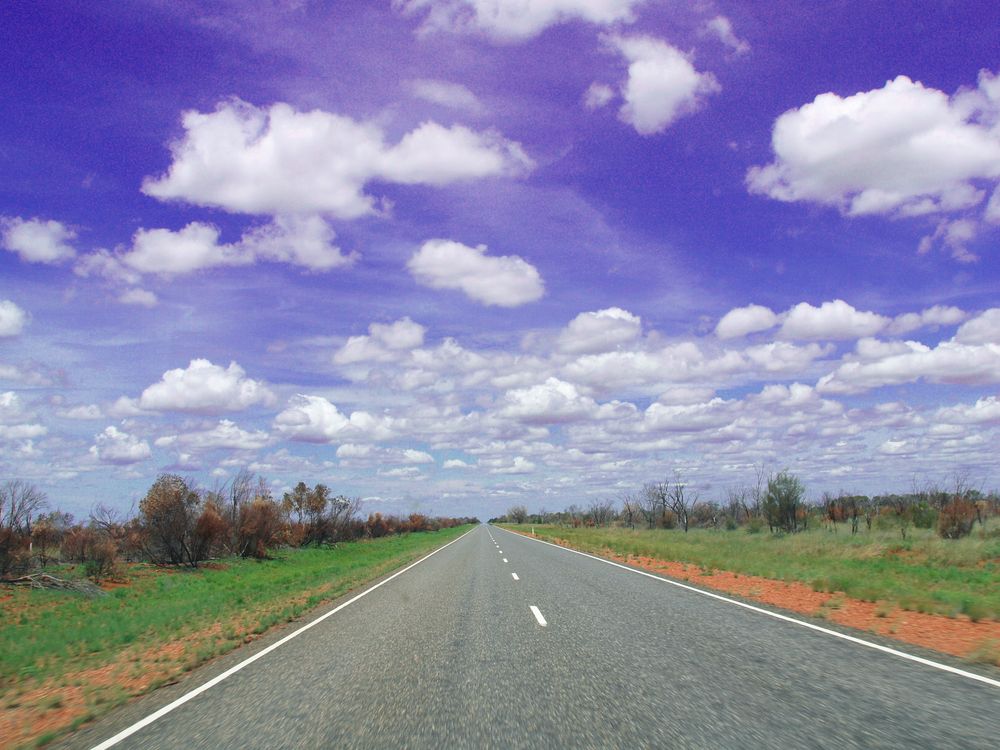 Australian Road by Harald Mayrhofer 