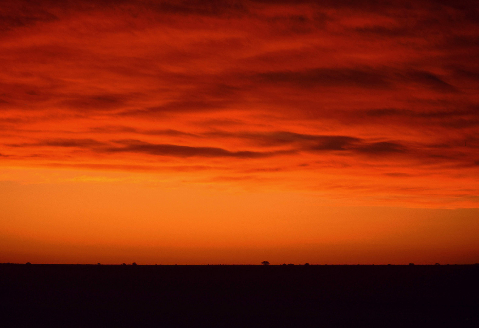 australian sunset