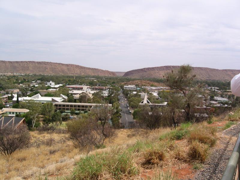 Australien 2002; durchs Outback nach Alice Springes