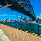 Australien 2006: New South Wales, Sydney, Harbour Bridge mit Skyline #2