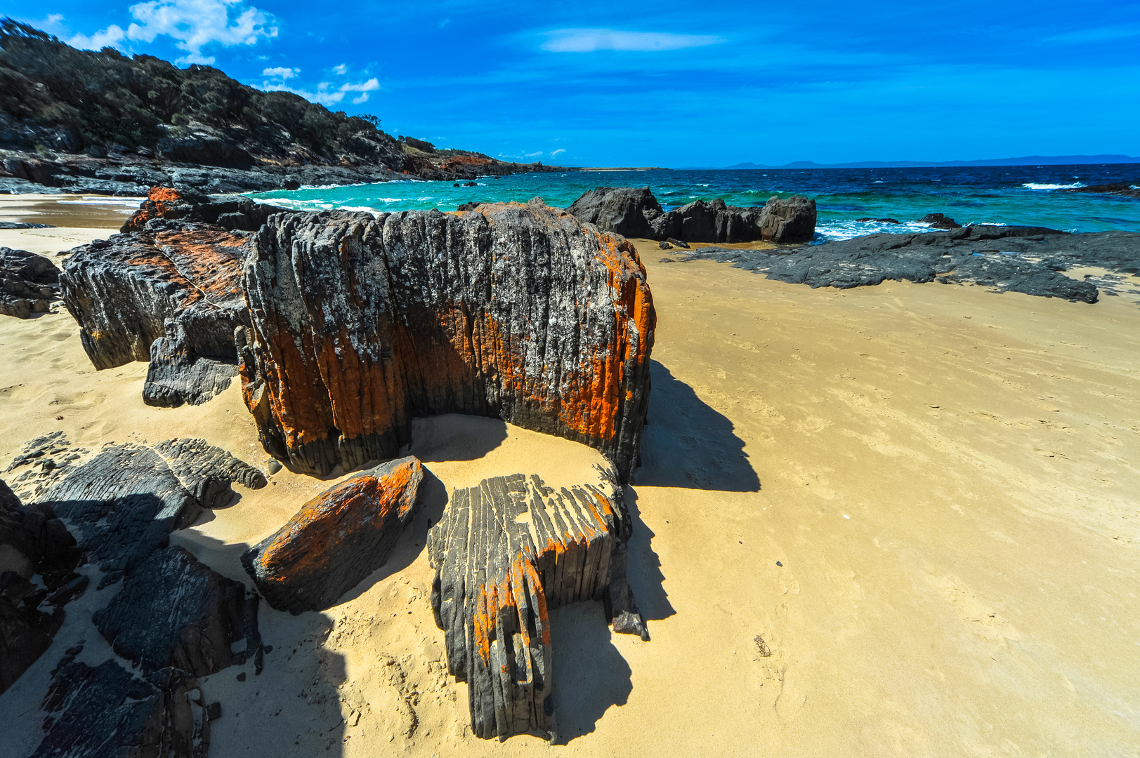 Australien 2012, Tasmanien, Spiky Beach