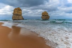 Australien 2012: Victoria, Die zwölf Apostel, am Strand