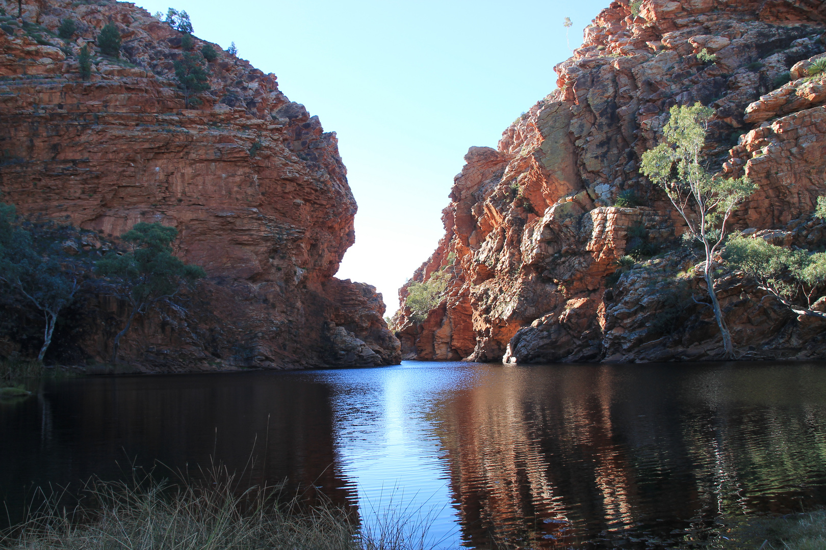 Australien -Ellery Creek Big Hole im West-MacDonnell-Nationalpark/ Australien-