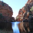 Australien -Ellery Creek Big Hole im West-MacDonnell-Nationalpark/ Australien-