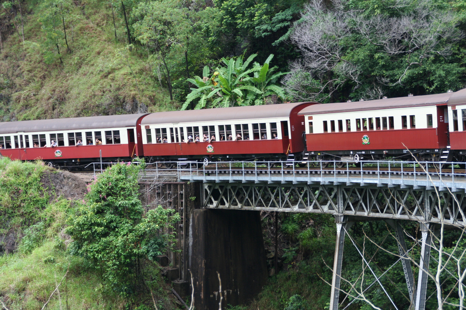 Australien, Queensland: Die Kurandabahn (Scenic Railway)