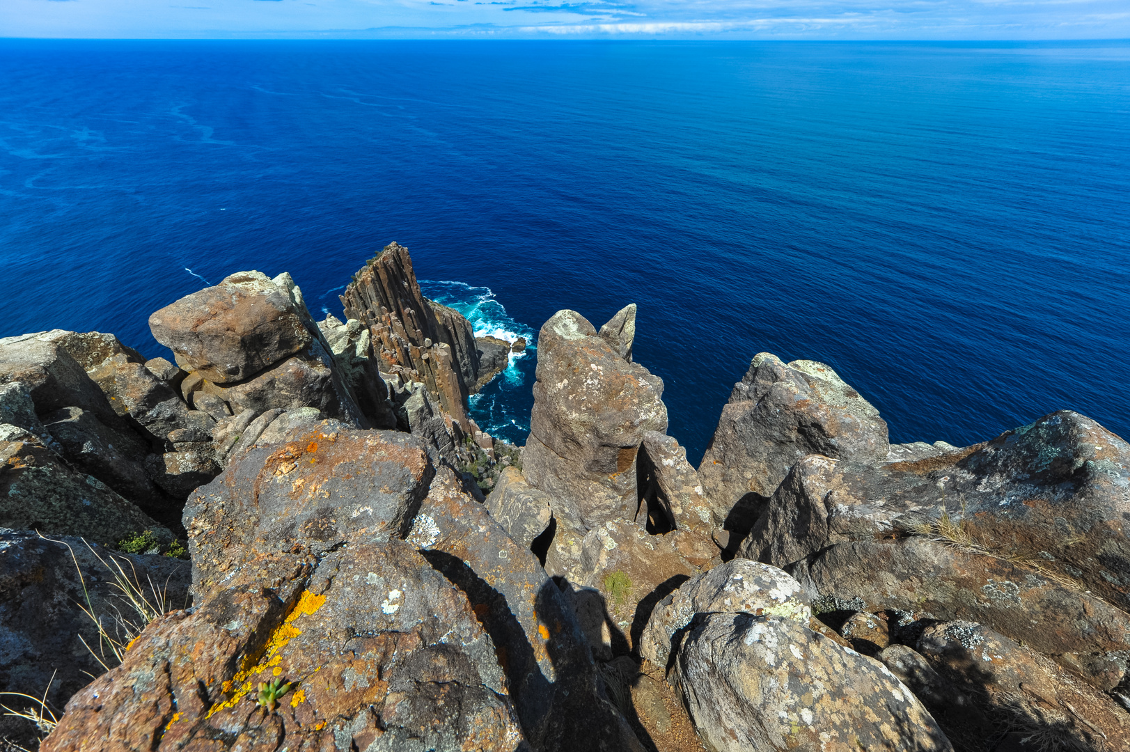 Australien, Tasmanien: Basaltsäulen am Cape Raul