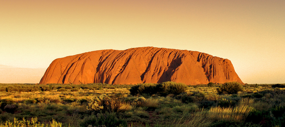 Australiens Höhepunkt Ayers Rock