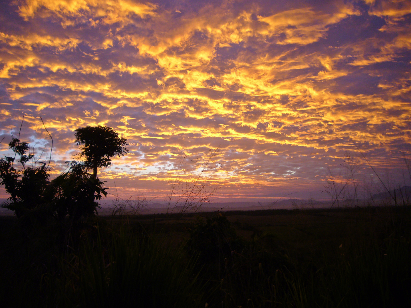 Australischer Sonnenuntergang