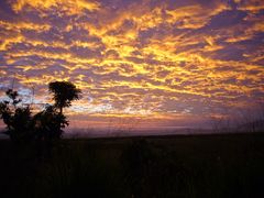 Australischer Sonnenuntergang