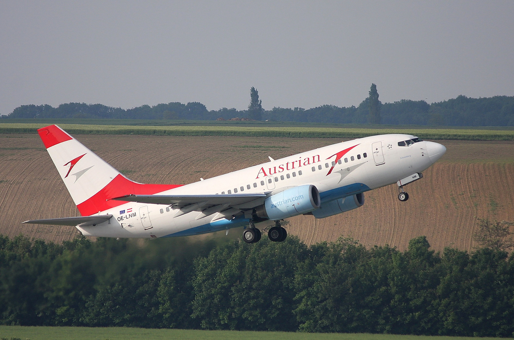 Austrian Boeing 737-6Z9 OE-LNM