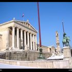 Austrian Parliament on a winter's day