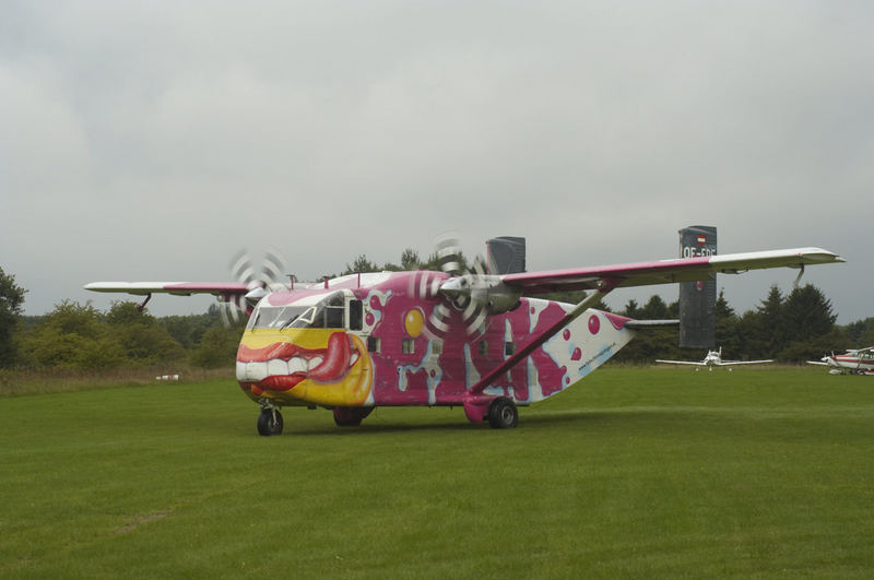 Austrian skydiving plane