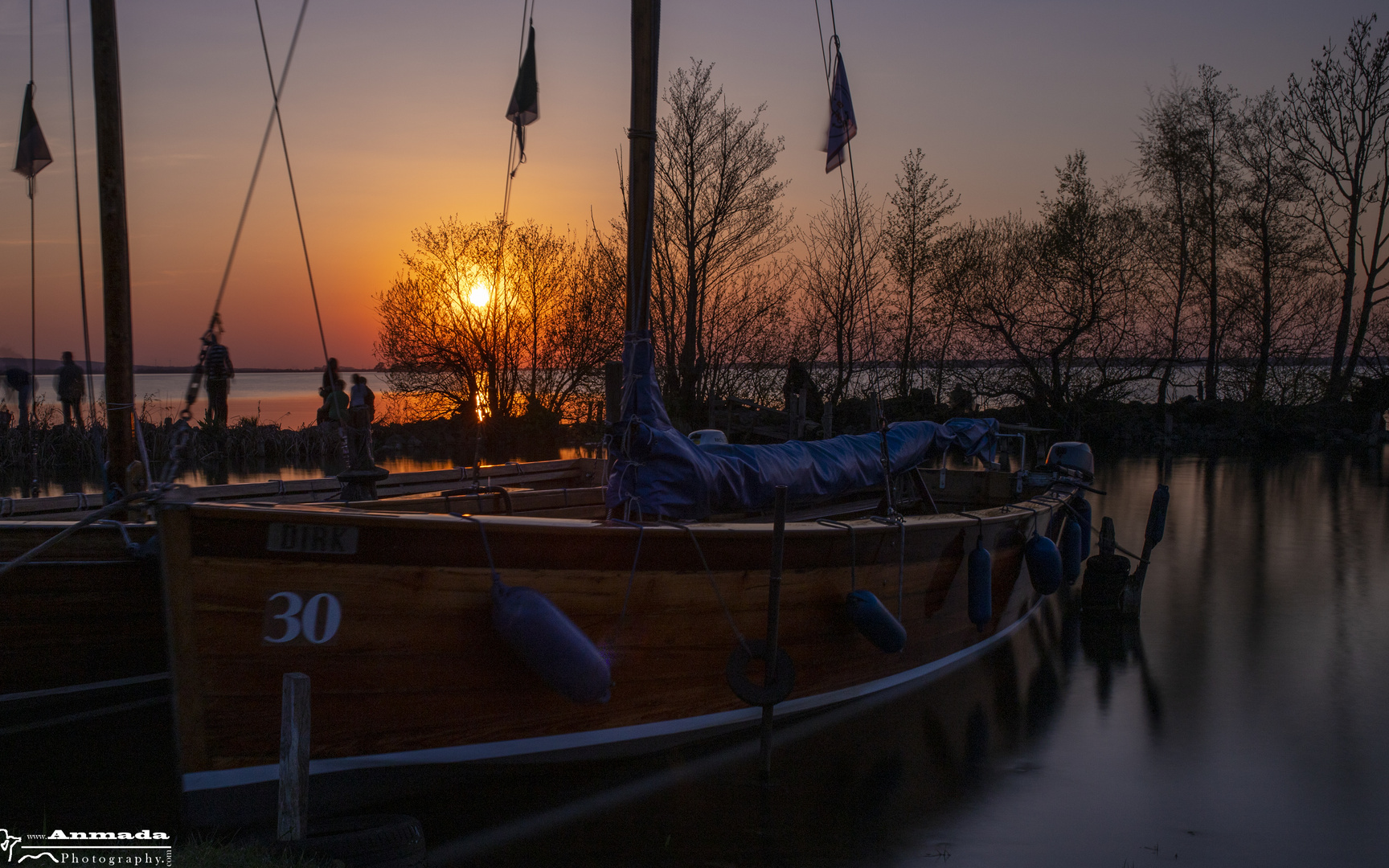 Auswanderer Boot auf dem Steinhuder Meer 