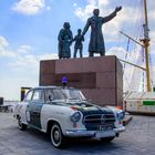 Auswanderer tifft Oldtimerpolizei