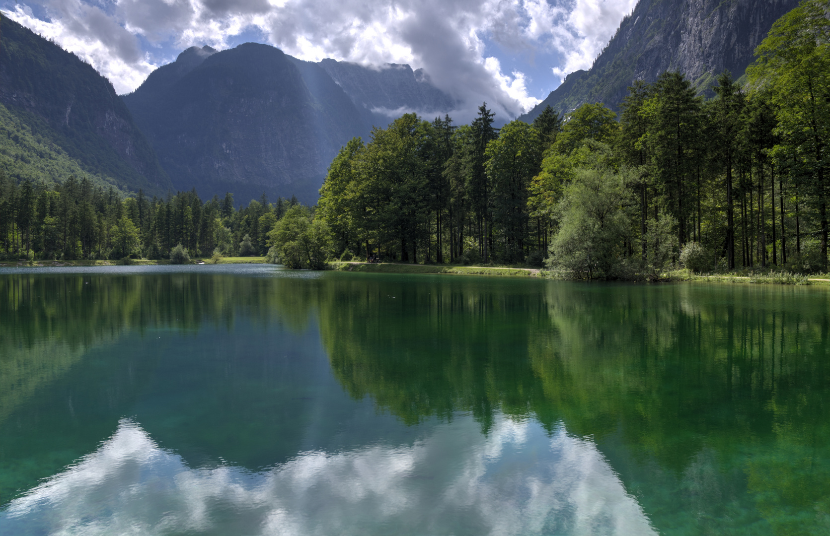 Auszeit am Bluntausee