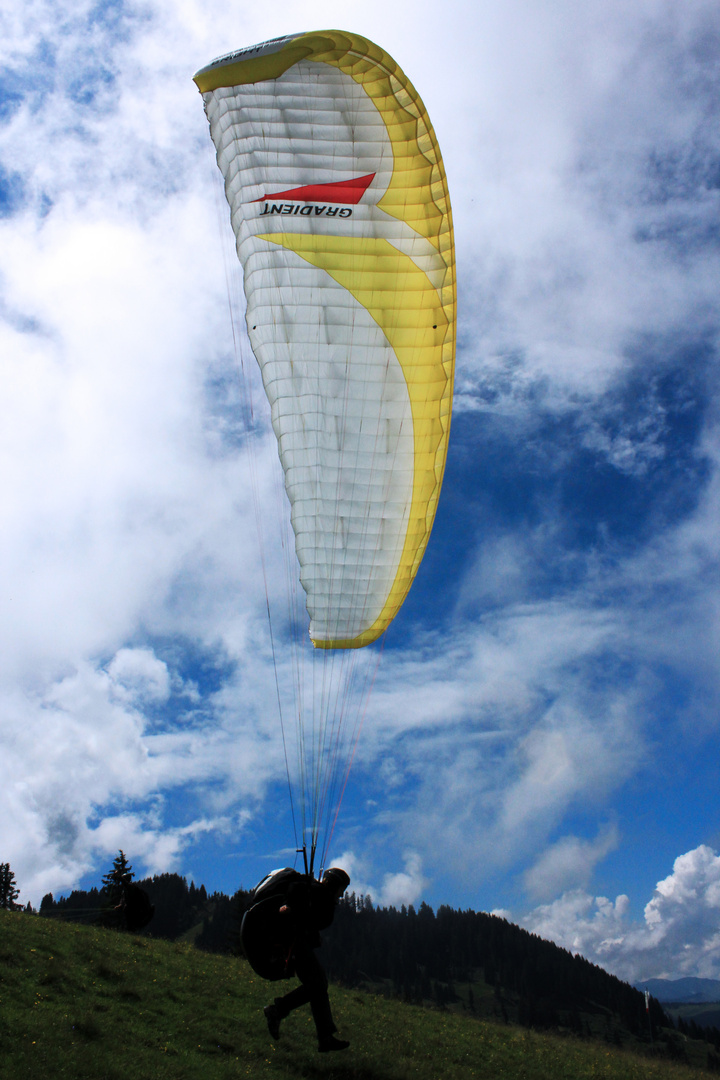 Auszeit beim Fliegen