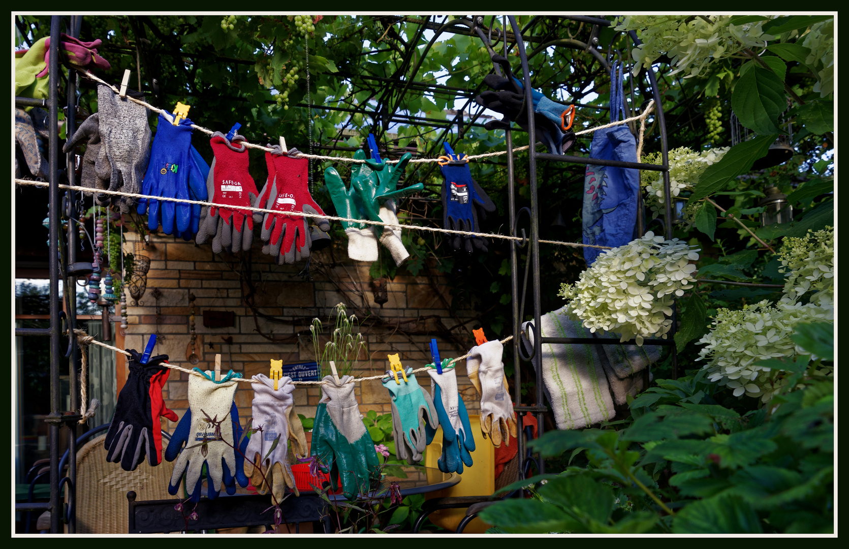 Auszeit für die Gartenhandschuhe