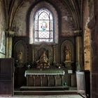 Autel de l'église Saint Pierre à Collonges la rouge 